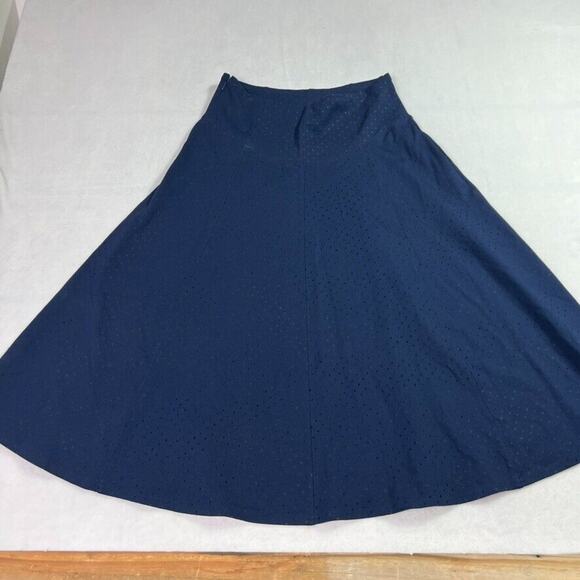 Maeve Anthropologie Skirt + Top Set Sevigny Women M 10 Navy Polka Dot - Picture 12 of 14